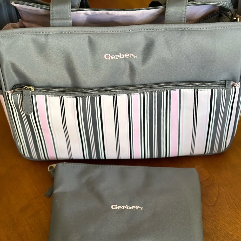 Large Gerber Diaper Bag - Like New!